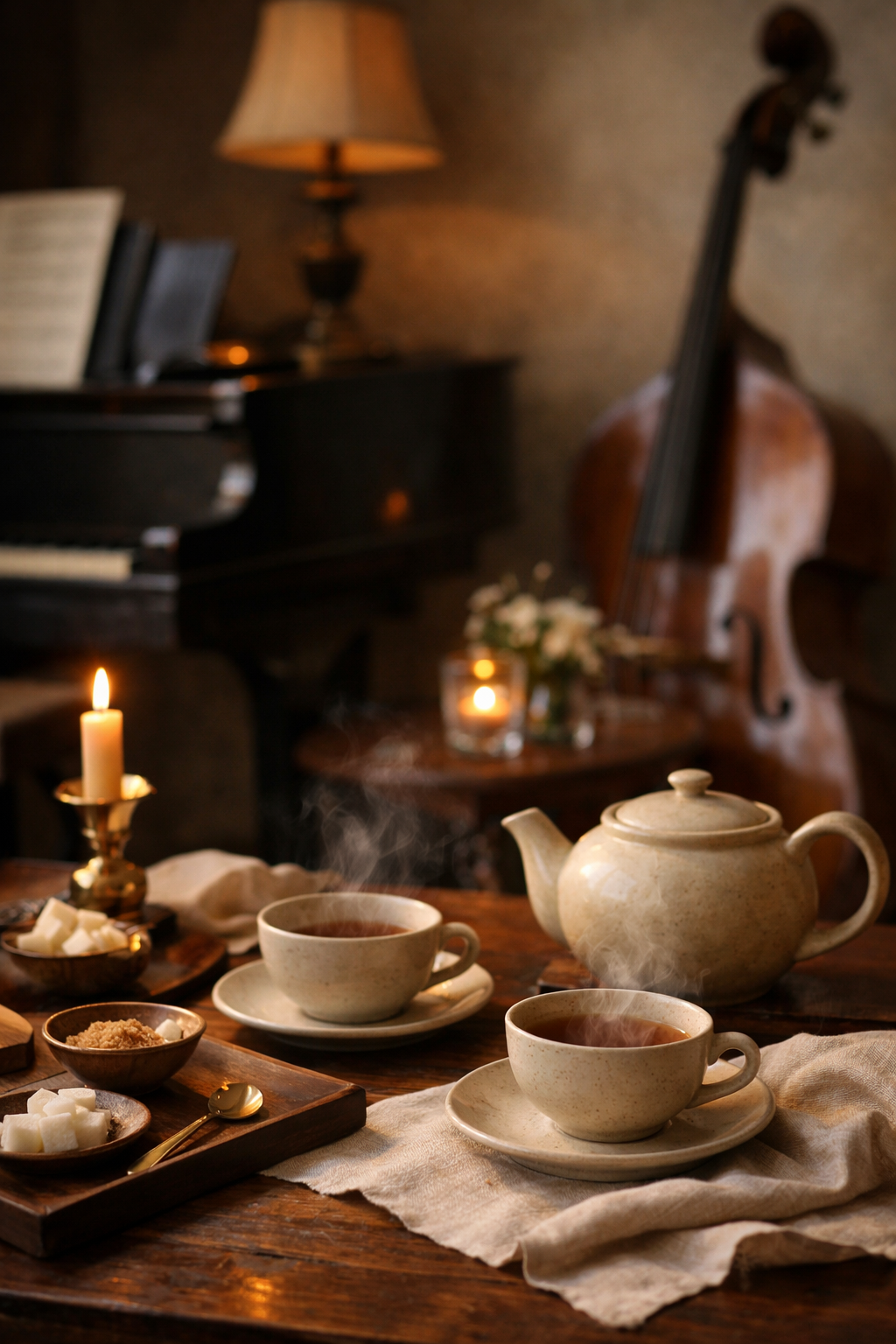 Sound, Tea, and Memory Formation. How the Ritual Trains the Brain to Remember Calm