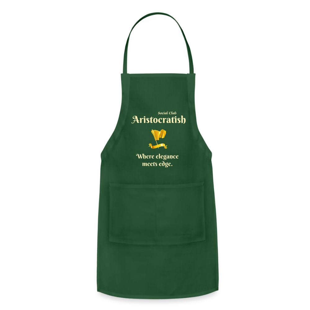 Aristocratish Social Club: Elegance Meets Edge - forest green