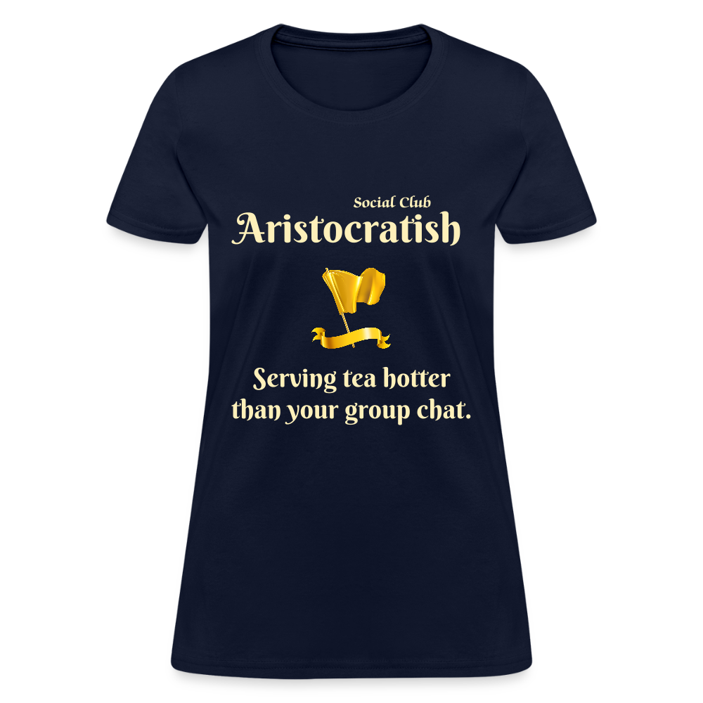Aristocratish Social Club: Serving Tea - navy