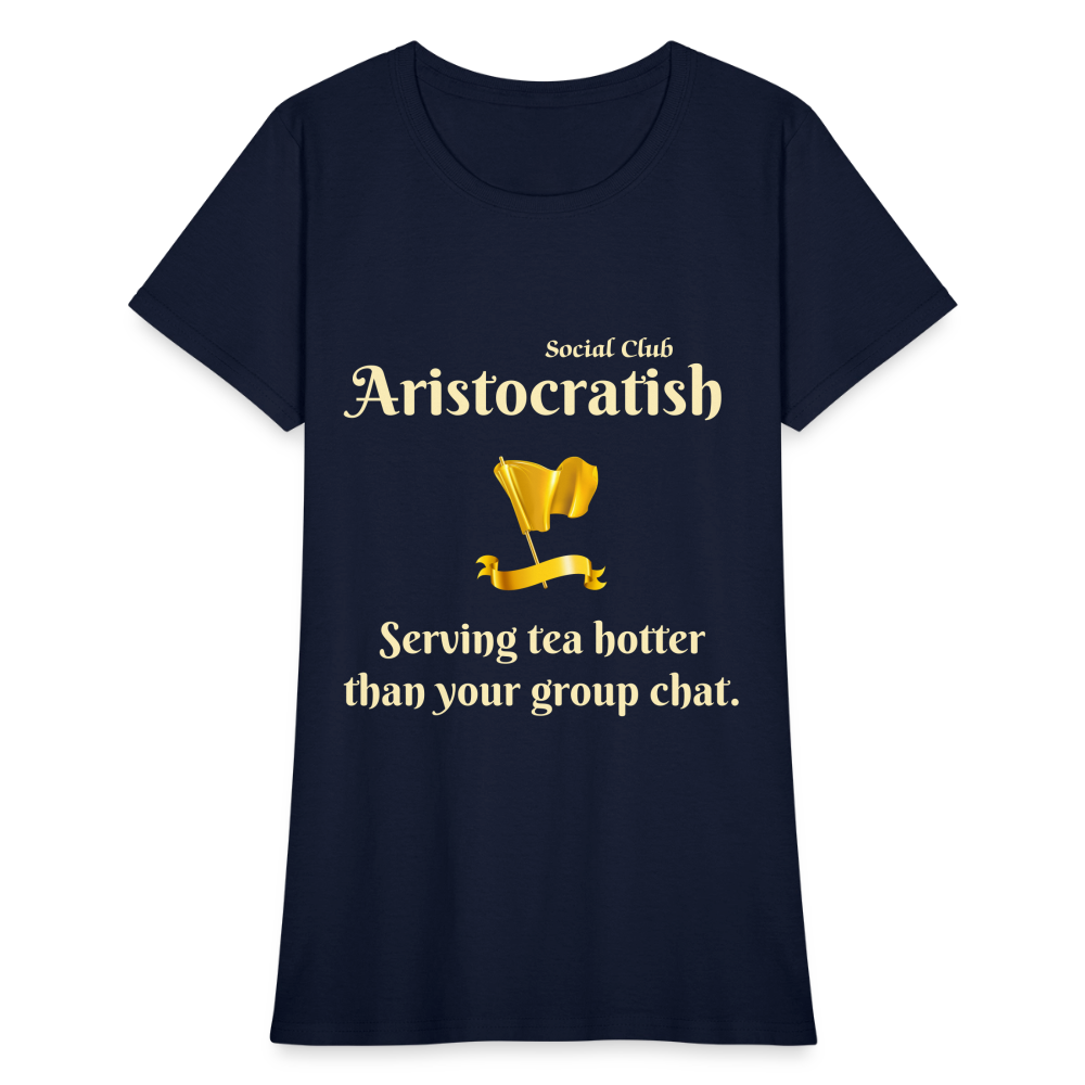 Aristocratish Social Club: Serving Tea - navy