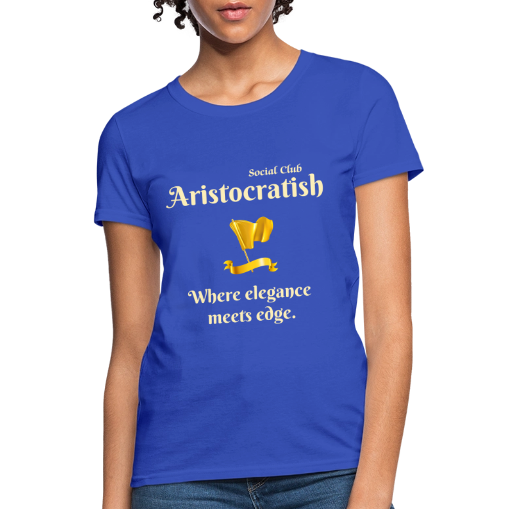 Aristocratish Social Club: Elegance Meets Edge - royal blue