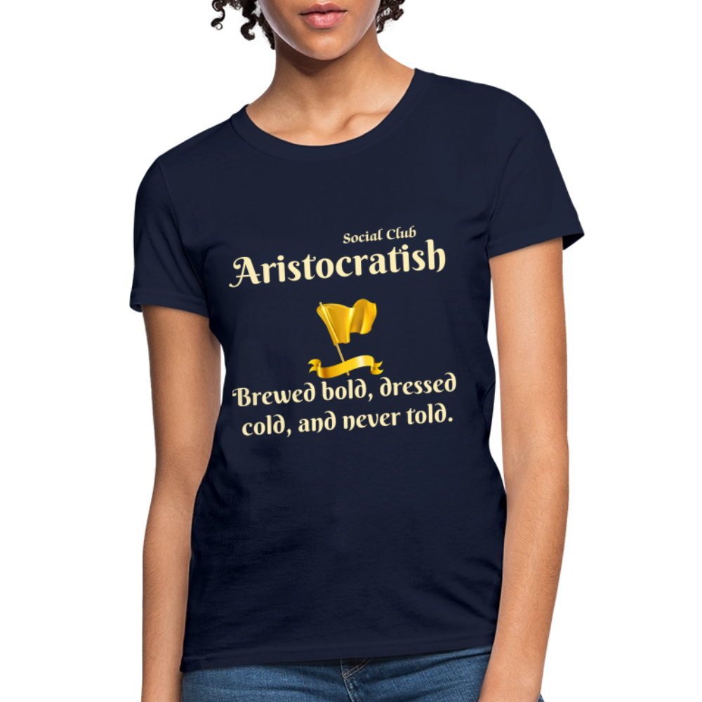 Aristocratish Social Club: Brewed bold - navy