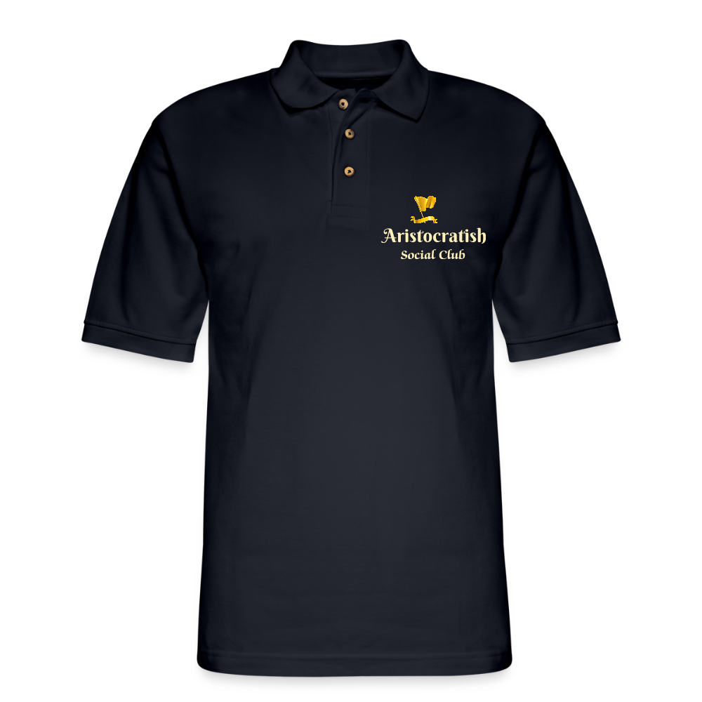 Aristocratish Social Club Polo - midnight navy