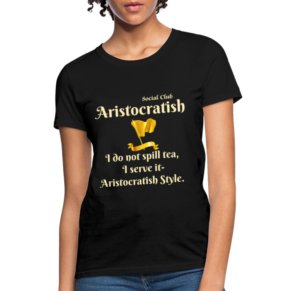 Aristocratish Social Club: Serve It - black