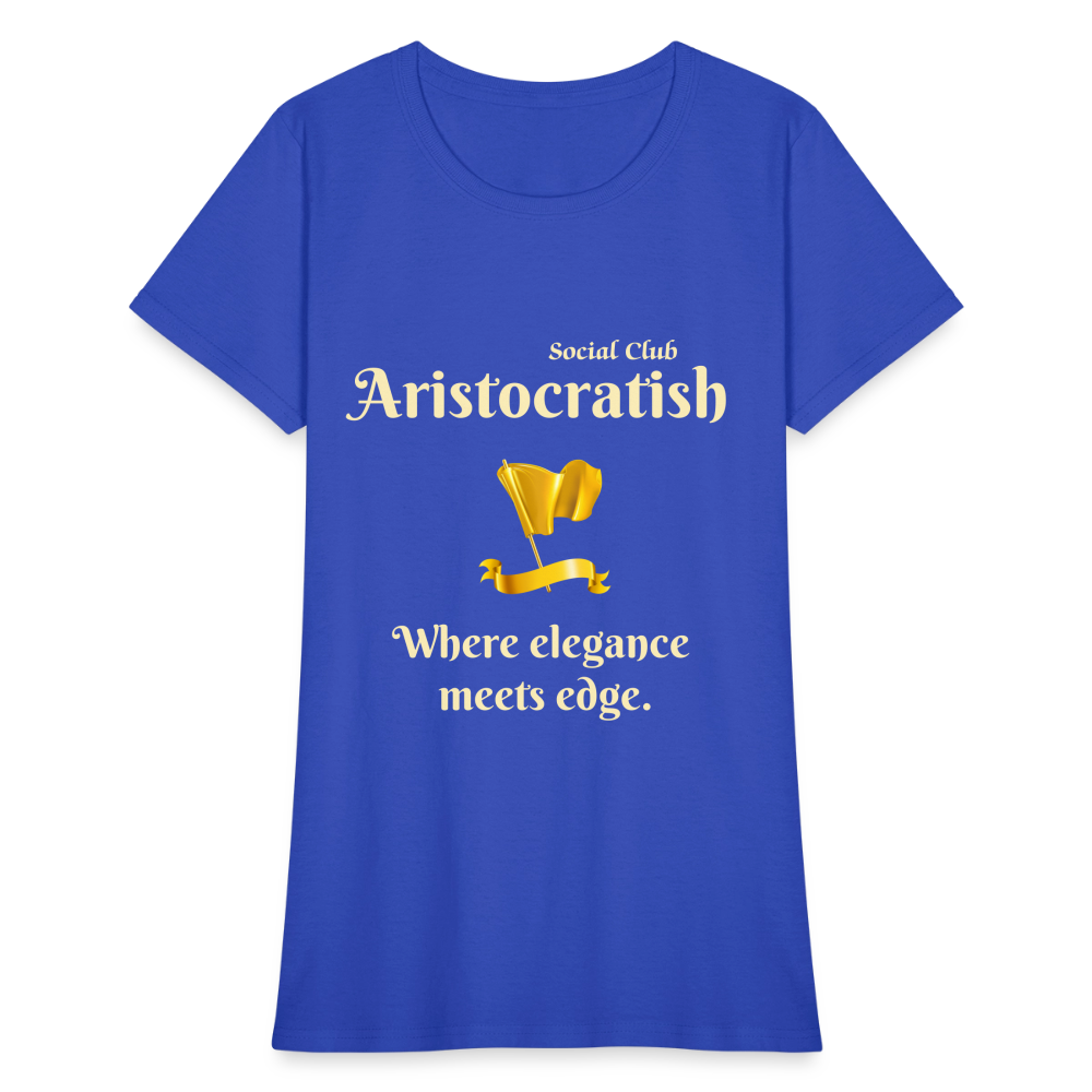 Aristocratish Social Club: Elegance Meets Edge - royal blue
