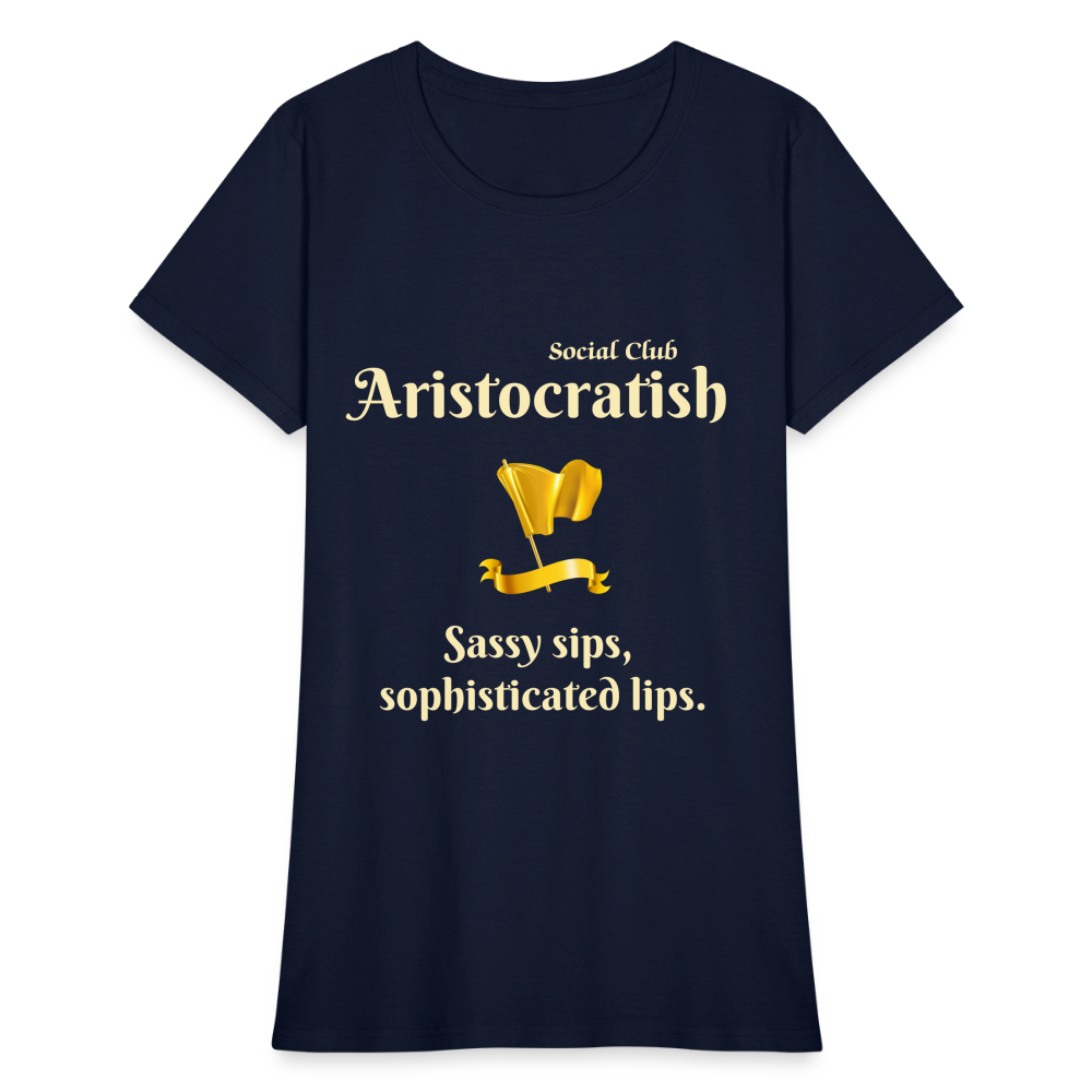 Aristocratish Social Club: Sassy Sips - navy