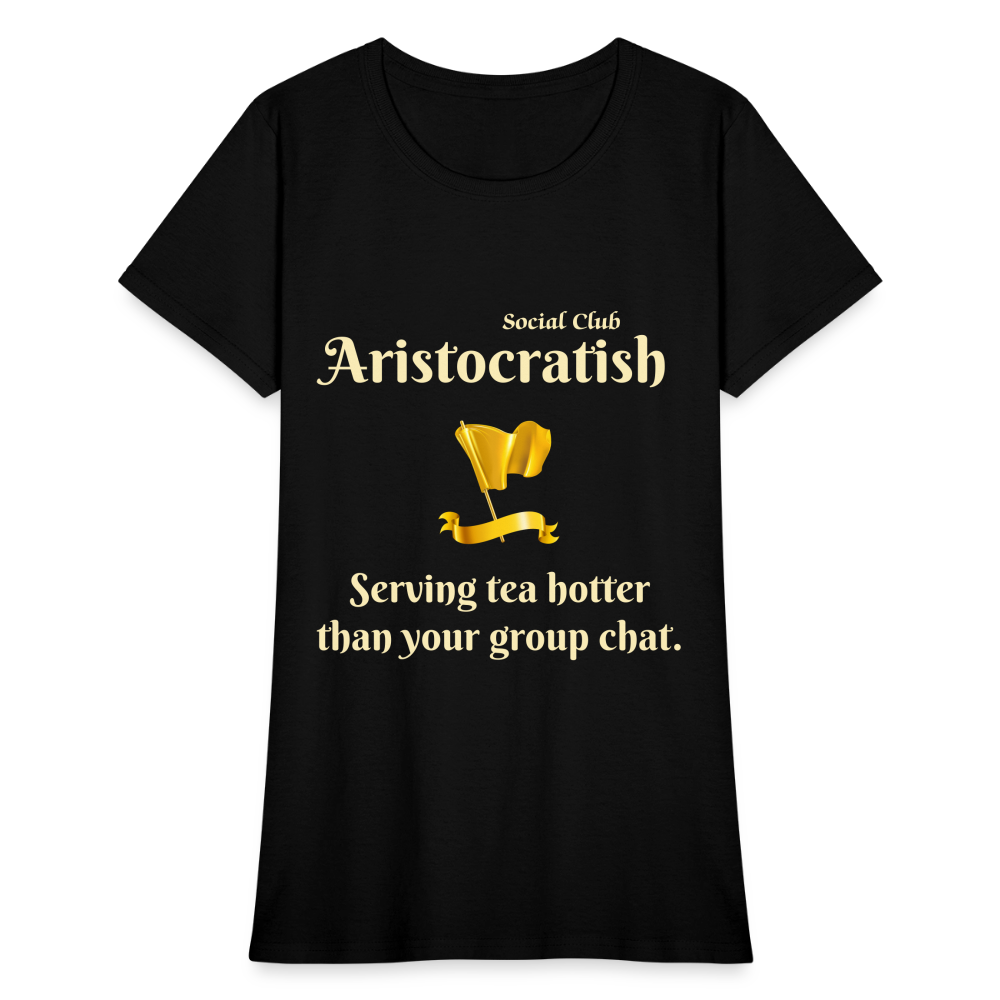 Aristocratish Social Club: Serving Tea - black