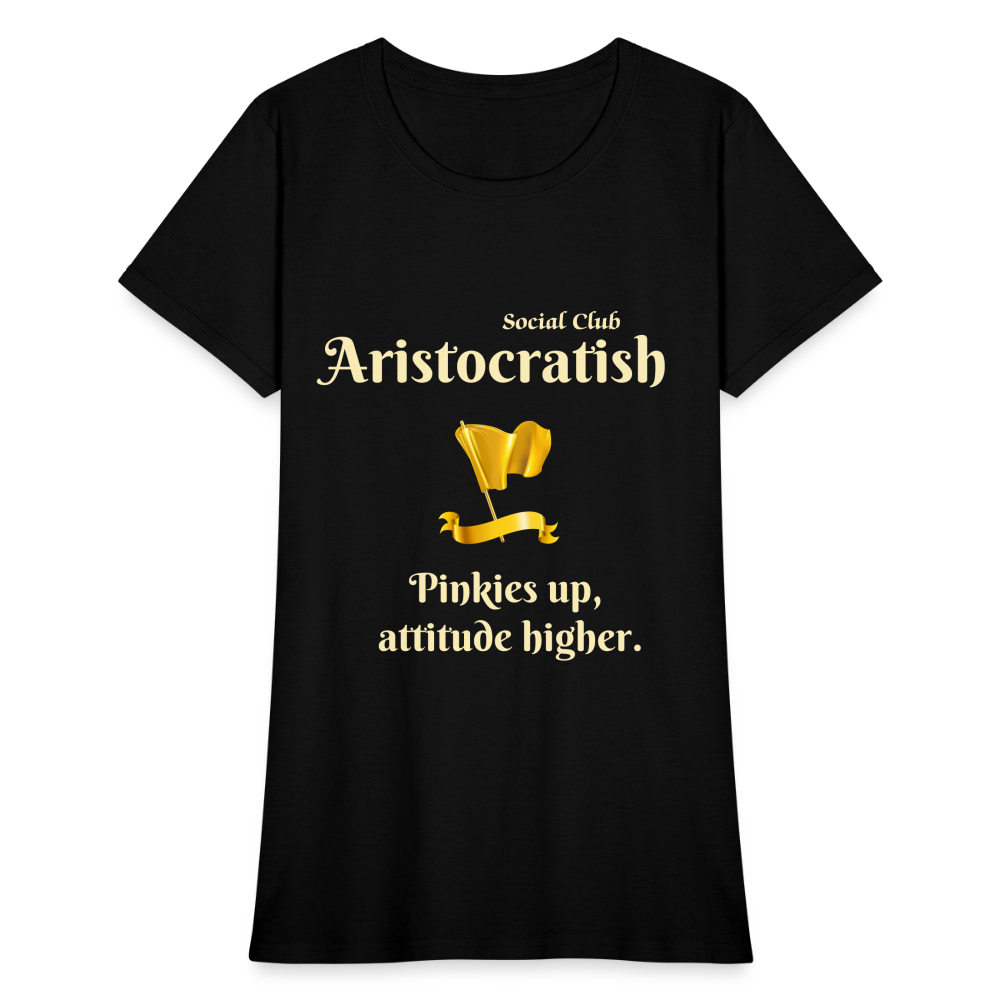 Aristocratish Social Club: Pinkies Up - black