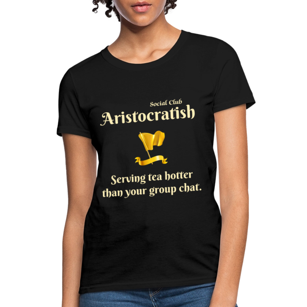 Aristocratish Social Club: Serving Tea - black