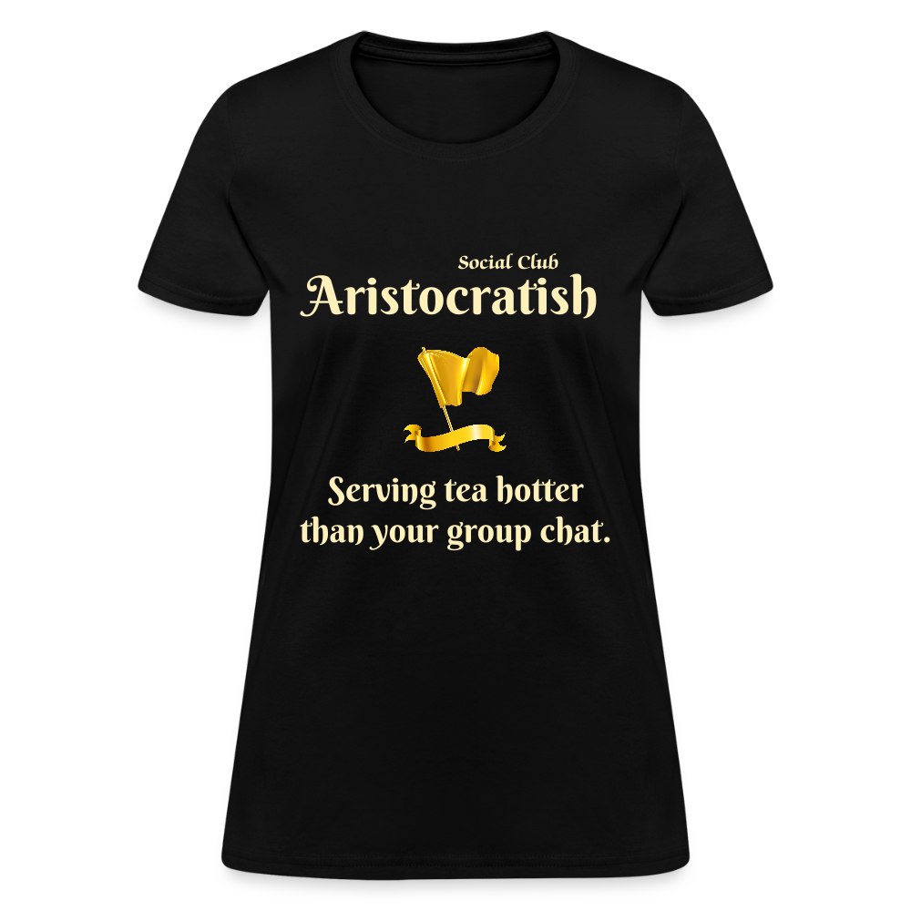 Aristocratish Social Club: Serving Tea - black