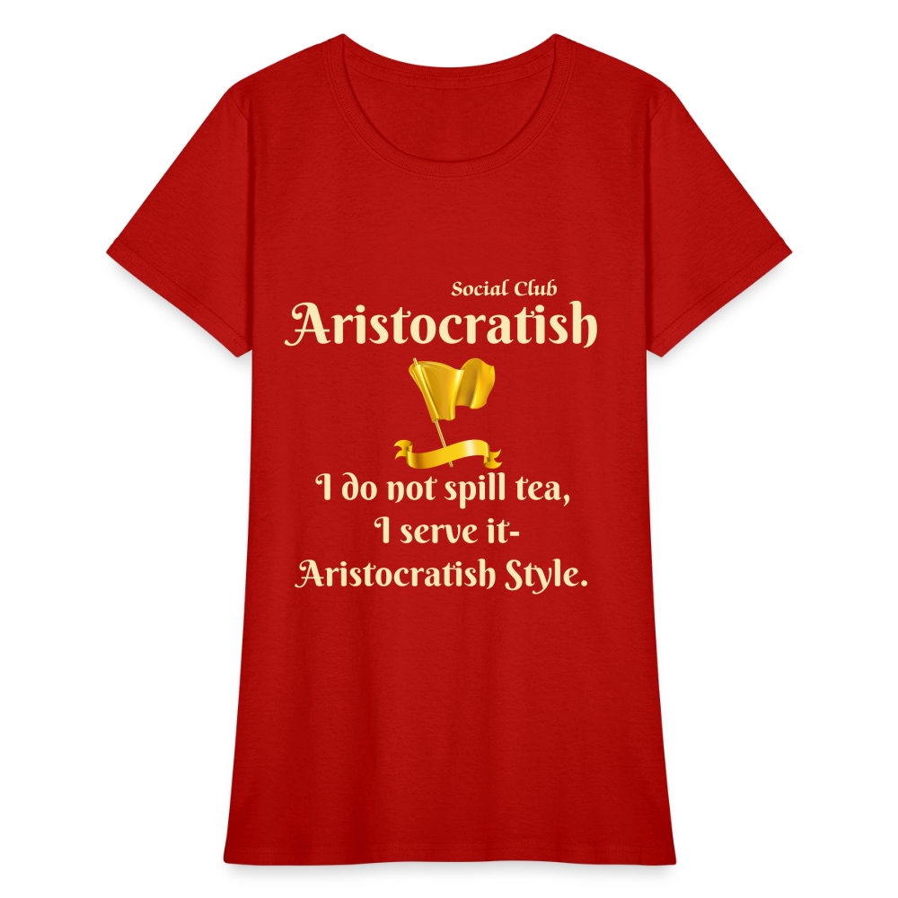 Aristocratish Social Club: Serve It - red