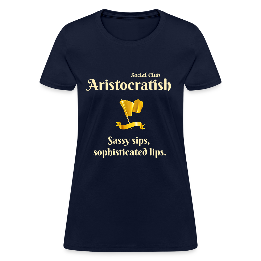 Aristocratish Social Club: Sassy Sips - navy
