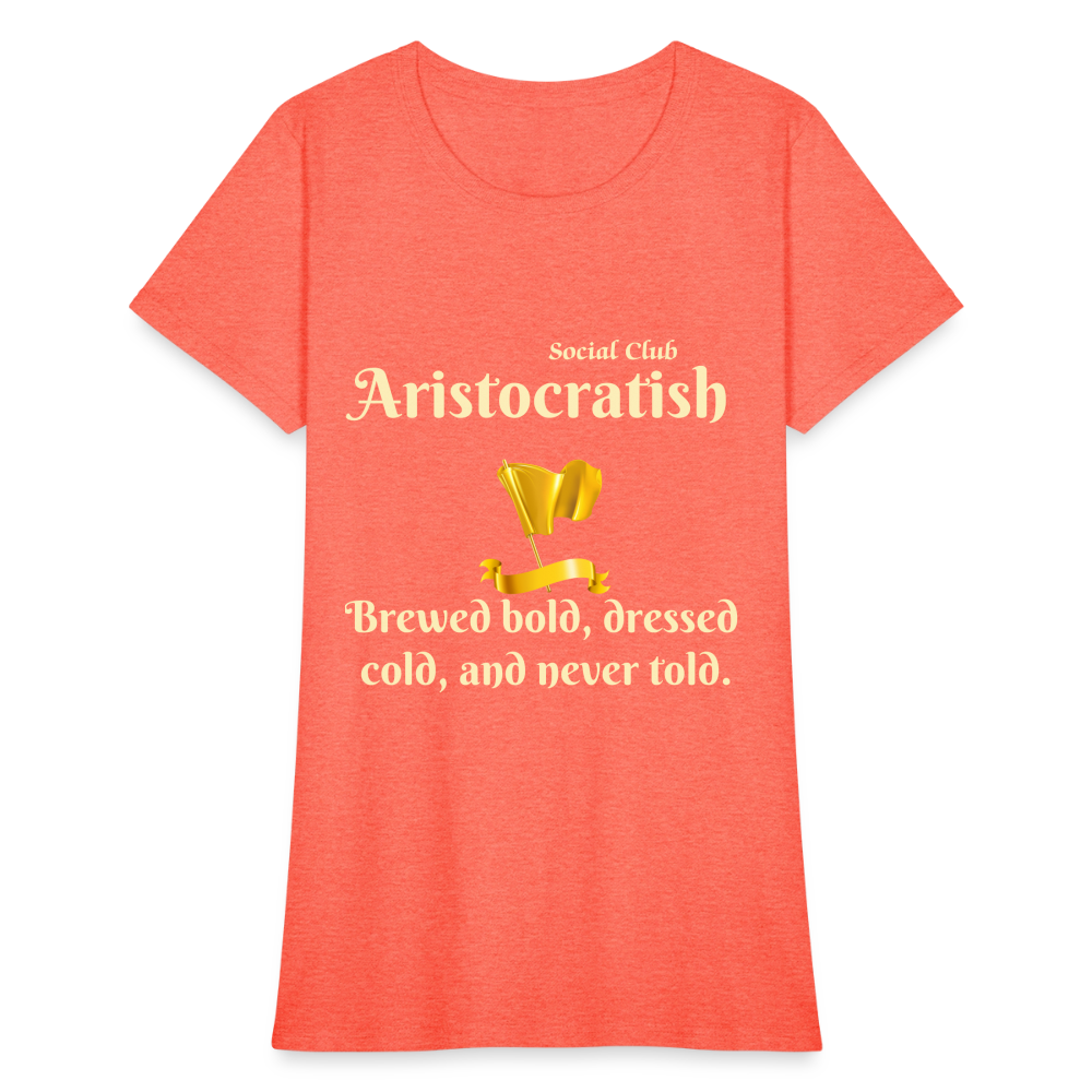 Aristocratish Social Club: Brewed bold - heather coral