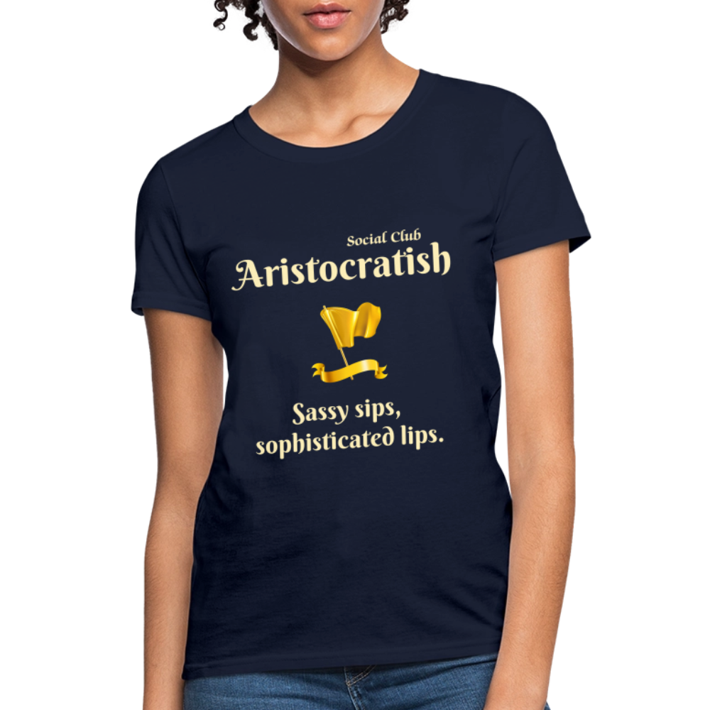 Aristocratish Social Club: Sassy Sips - navy