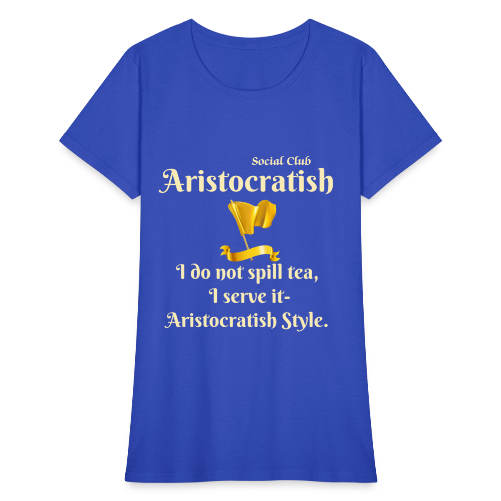 Aristocratish Social Club: Serve It - royal blue