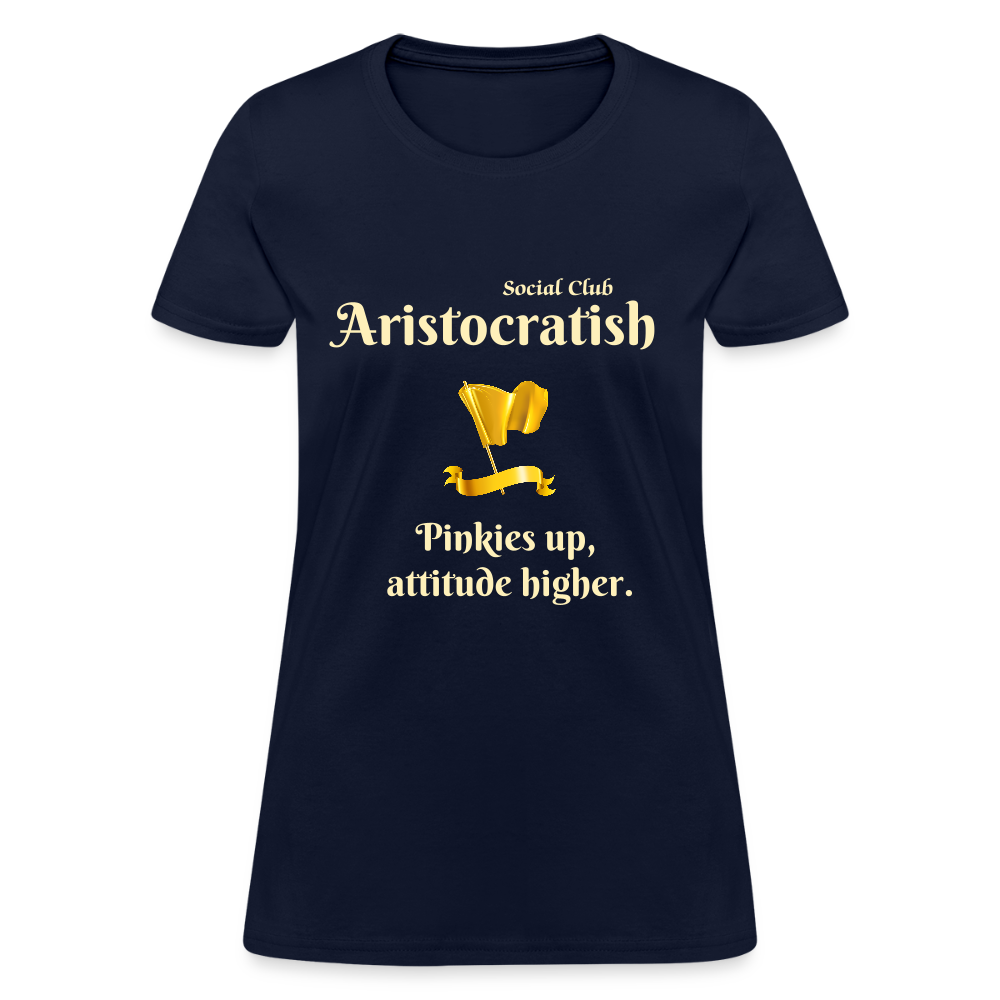 Aristocratish Social Club: Pinkies Up - navy