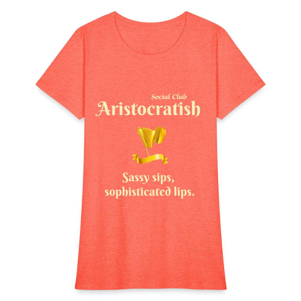 Aristocratish Social Club: Sassy Sips - heather coral
