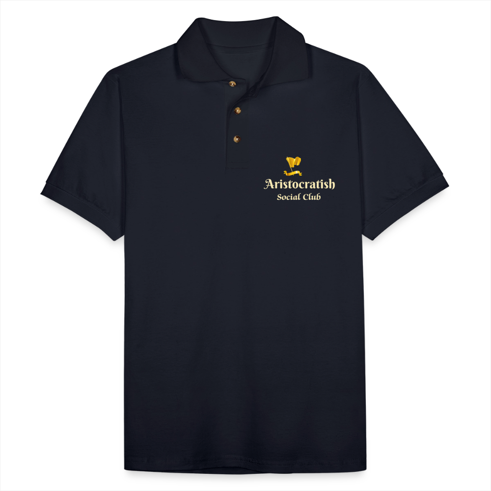 Aristocratish Social Club Polo - midnight navy