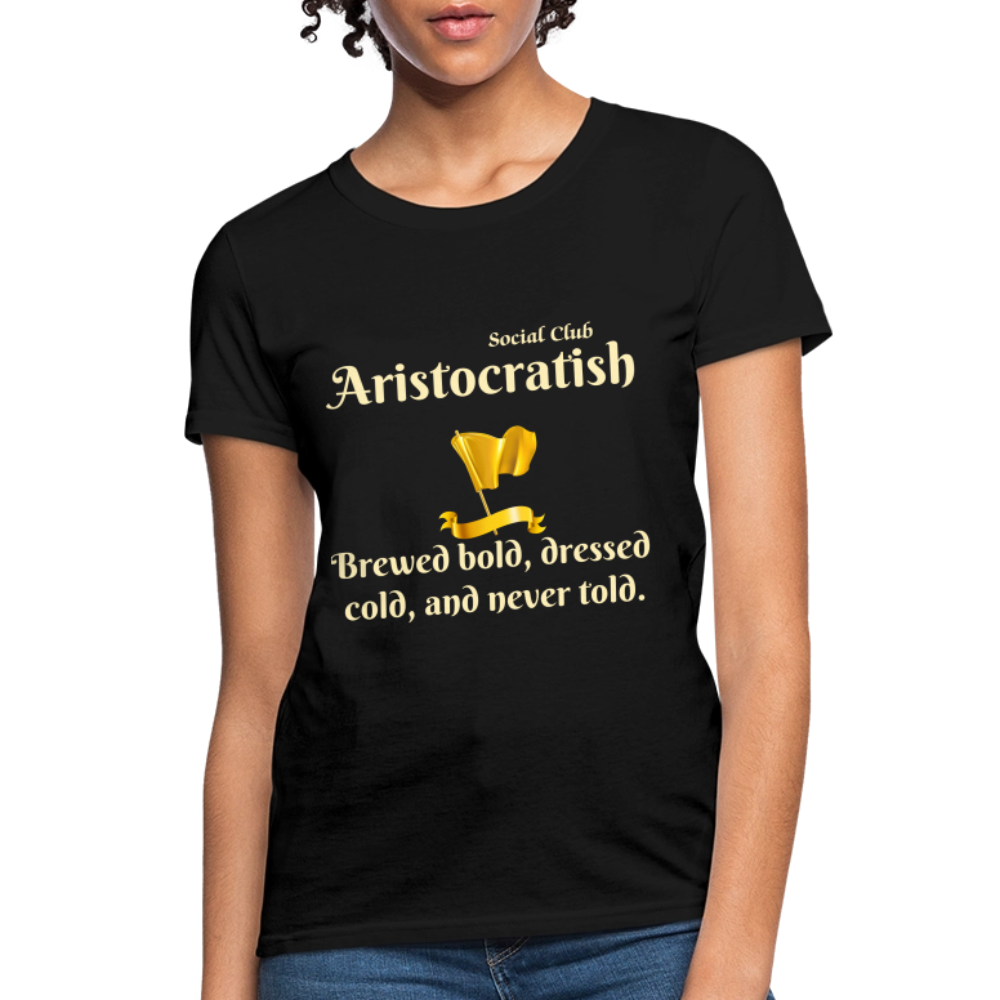 Aristocratish Social Club: Brewed bold - black