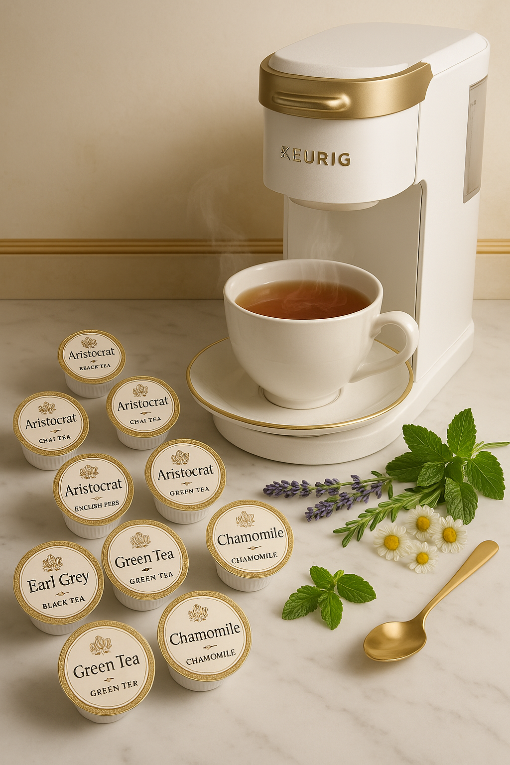 Autumn hush Tea Pods – Fall Keurig Tea Sampler | Aristocratish Tea
