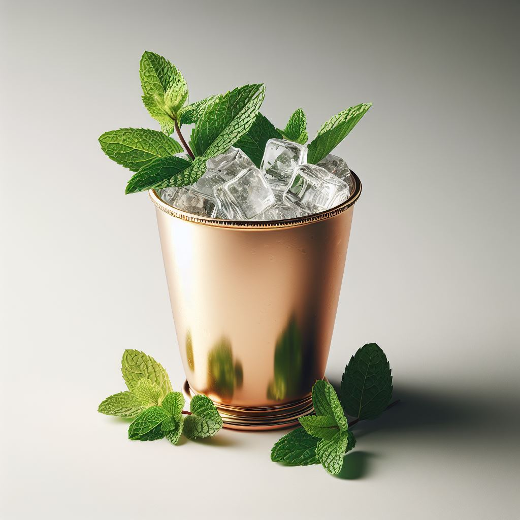 Mint Julep Cup and Straw